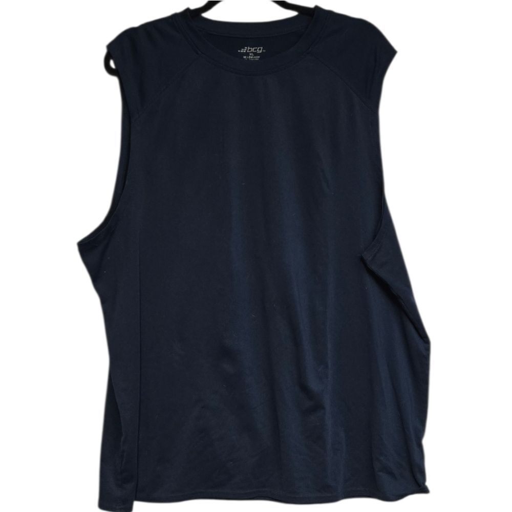 BCG Navy Blue Workout Tank Top Men’s XL Athletic Gym Training Sleeveless Shirt
